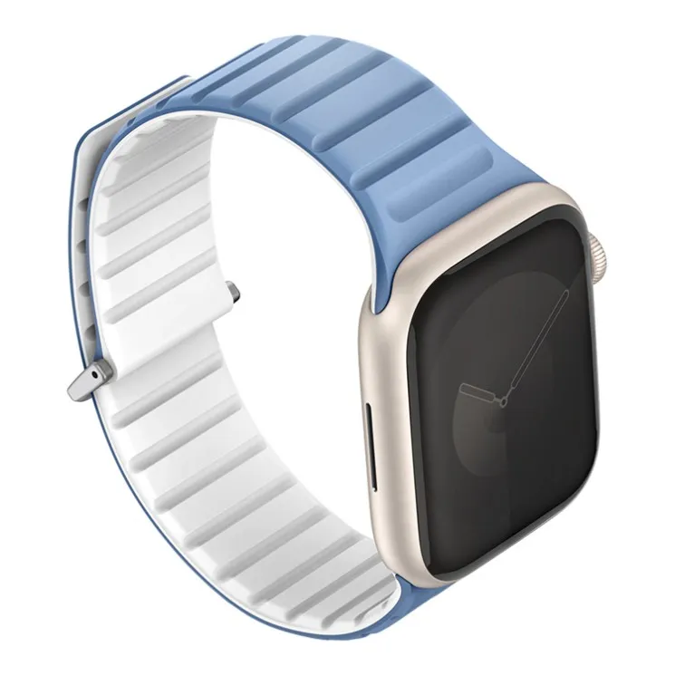 Ремешок Uniq Revix EVO для Apple Watch 42/41/40mm, голубой/белый