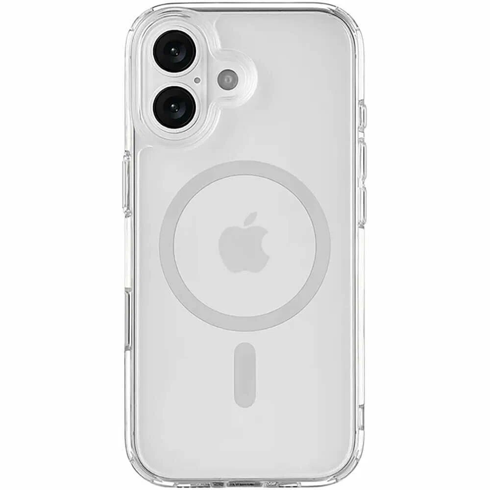 Чехол защитный uBear Real Mag Case, iPhone 17 MagSafe, прозрачный