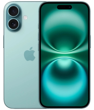 Apple iPhone 16 Plus 512 ГБ, бирюзовый